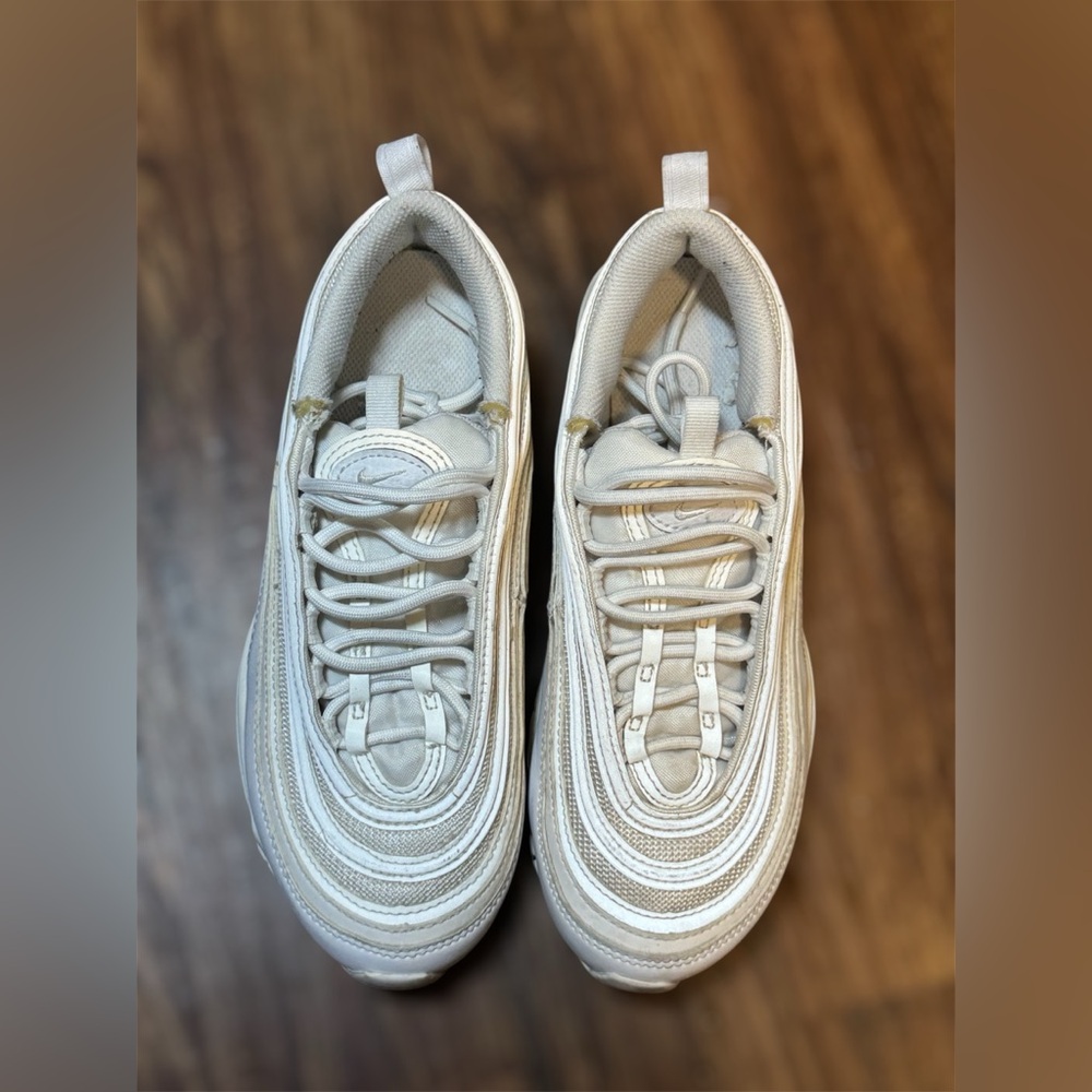 Nike Air Max 97 Cream White Sneakers – Size 6 Women’s - Picture 8 of 8